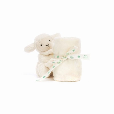 Jellycat Bashful Lamb Soothers Australia | 049862KTH